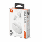 AUDÍFONOS TRUE WIRELESS JBL WAVE FLEX BLUETOOTH 5.2 8HRS IP54  BLANCO