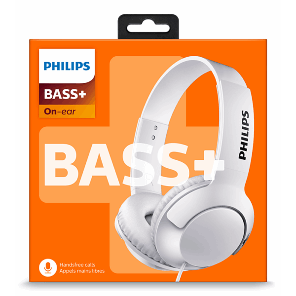 AUDIFONO C/MICROF. PHILIPS SHL3075WT BLANCO