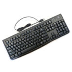 TECLADO LOGITECH K120 USB SP BLACK - Imagen 2